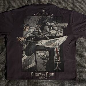 YoungLA Black Short Sleeve Tee